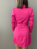 Magenta Blazer Dress